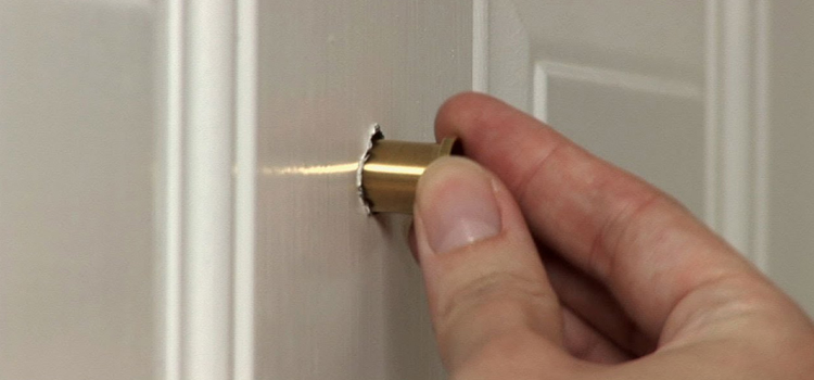 peephole door repair in Berkeley
