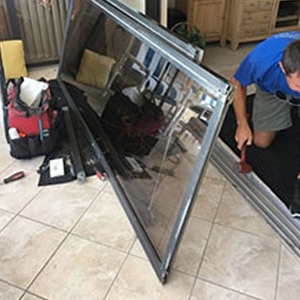 sliding glass door frame repair Berkeley